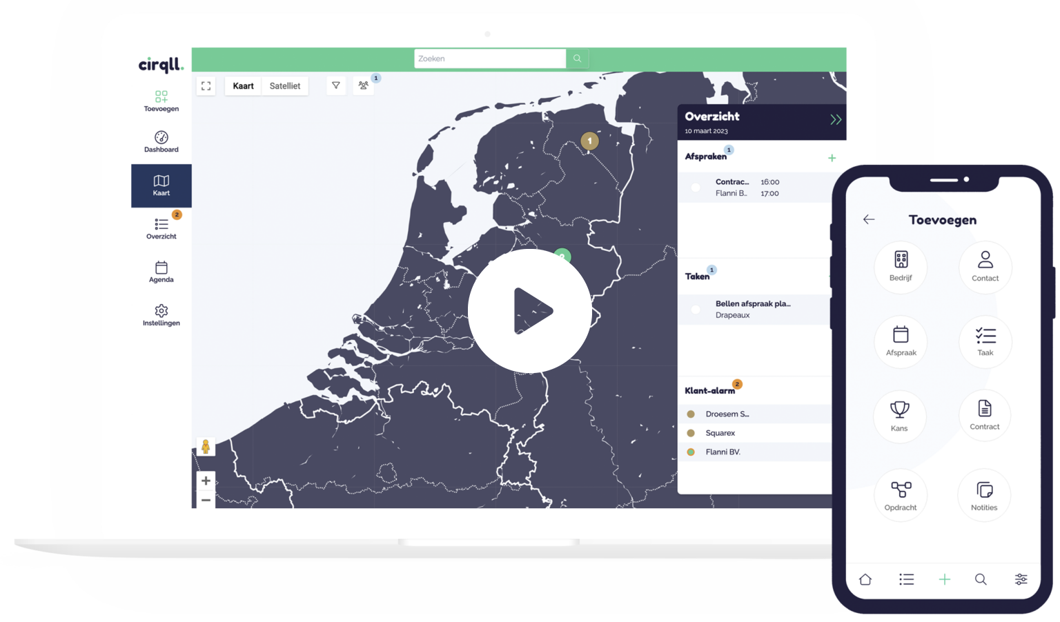 Cirqll: het beste en eenvoudigste CRM systeem voor ondernemers